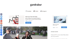 Desktop Screenshot of gandrabur.net